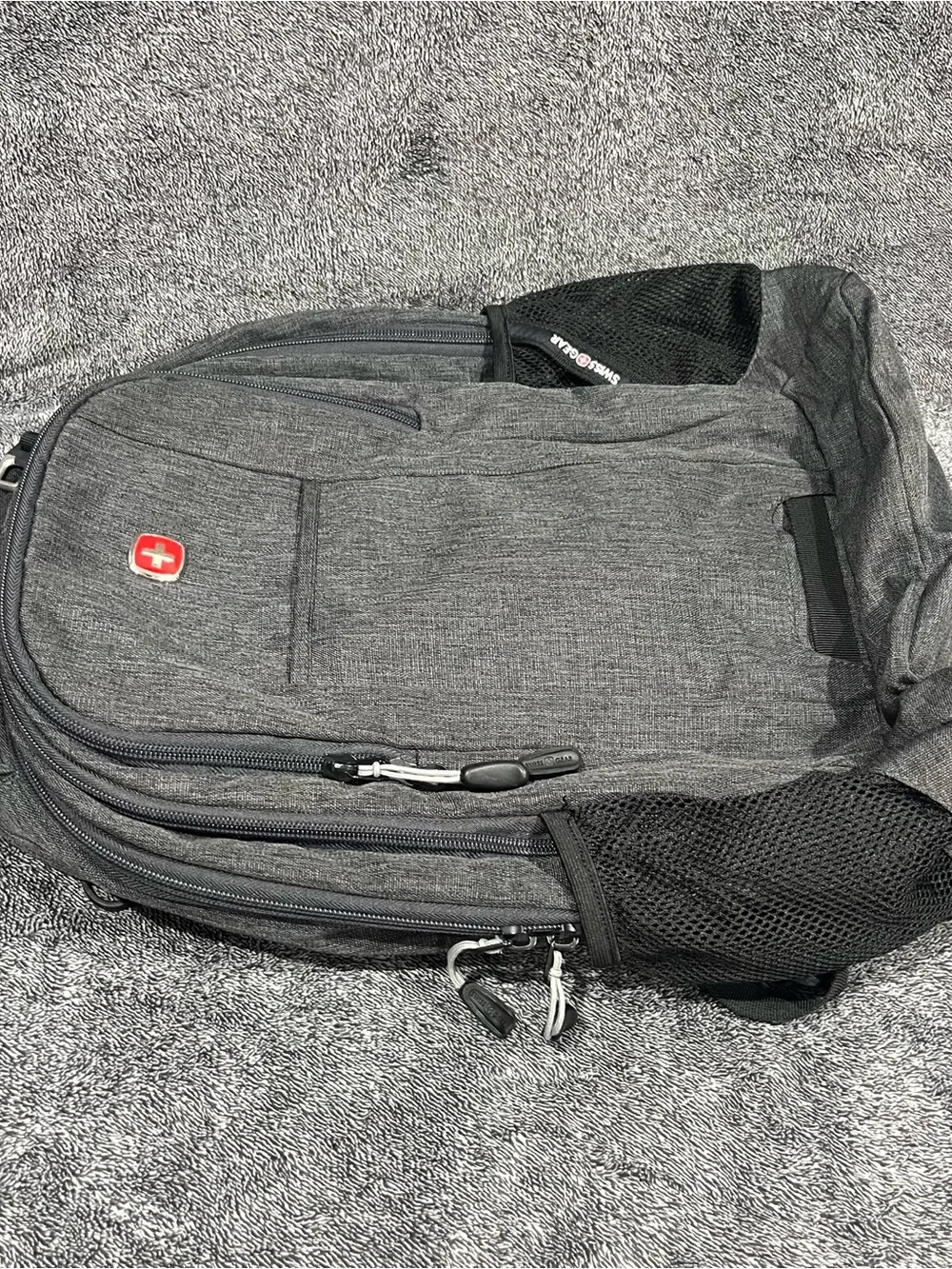 Swissgear Cecil laptop Backpack in heather gray